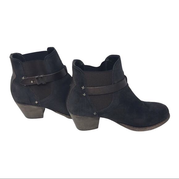 rag & bone Durham Chelsea Ankle Booties-Italian Waxed Suede-Size 37.5-US 7 1/2 - Picture 14 of 15